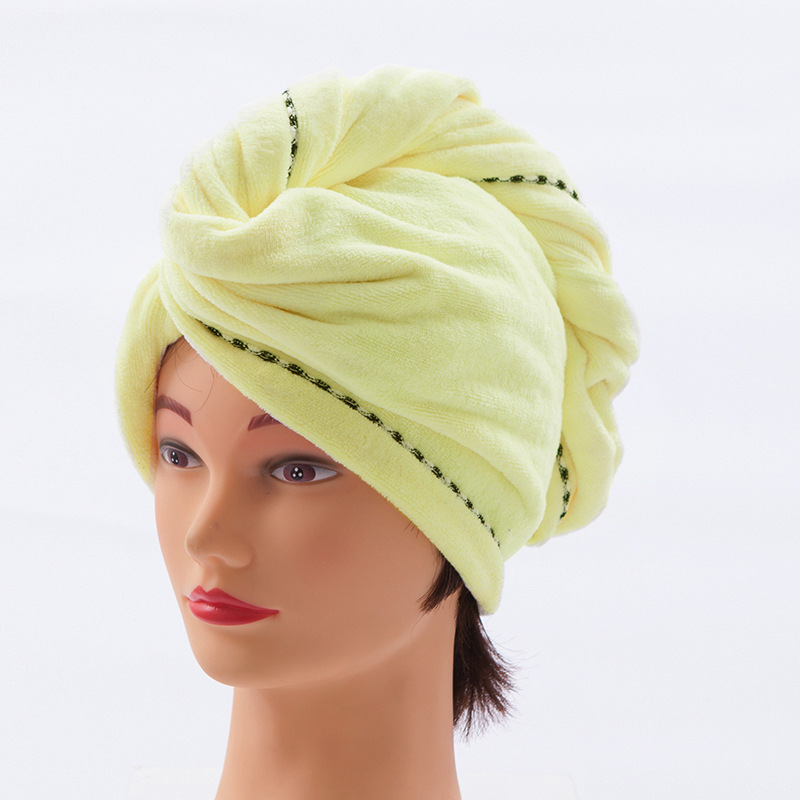 7 microfiber hair drying towel for women after bathing, suitable for women's hair drying caps designer towels quick - drying hair caps headscarve