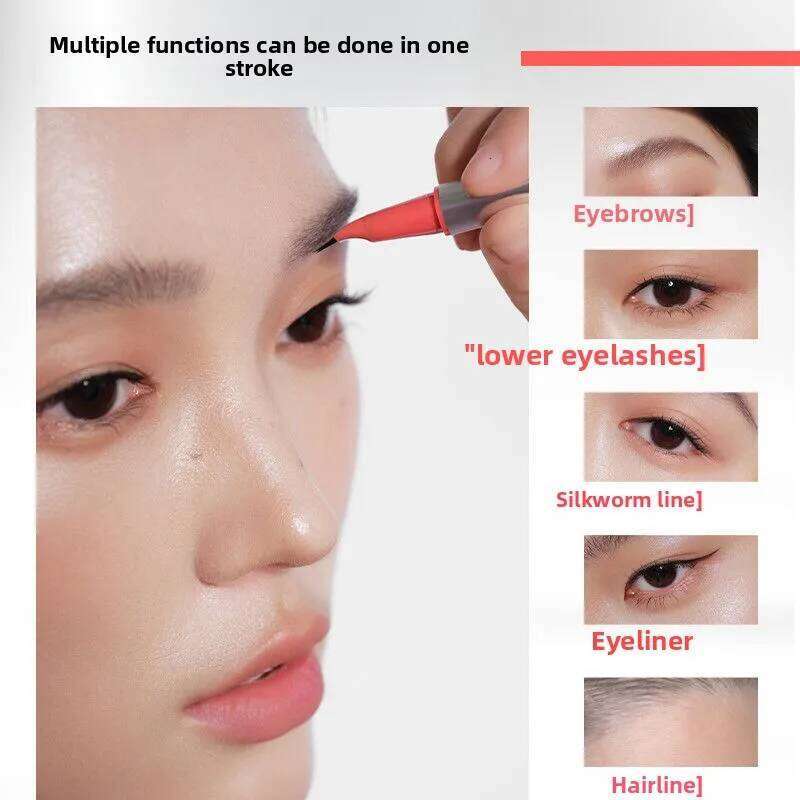 Judydoll Trident Water Pen Waterproof Durable Wild Eye Brown Makeup Eyebrow Pencil Stays on All Day X250717