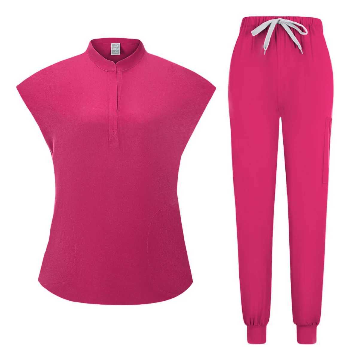 New Medical Lab Coat Surgical Uniform Hospital Dentist Clinic Salon Pharmacy Pet Suit Scrubs Lab Coat Nurse Uniform Spa Uniform Z250718