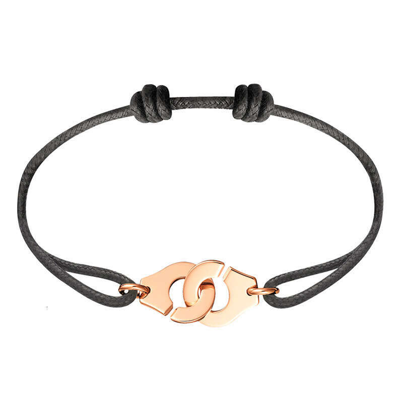 Valentine's Day Gift Colorful Wax Handcuffs Hand Rope Transfer Red Bracelet Men and Women Couple Style Jewelry
