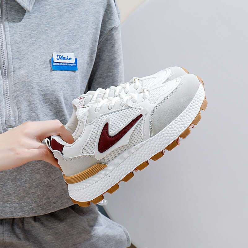 2024 Spring Free shipping New Running Ins Trend Thick Sole Korean Style Student Sports Agan Female Casual Shoes 6116