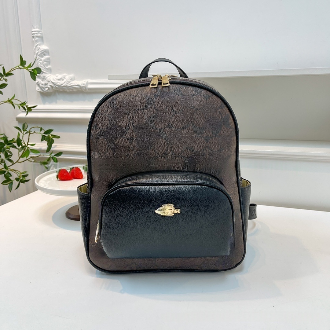 2025 brooklynn bag designer bag men New Zipper 2025 Fashion Large Capacity Retro Versatile er Designer coa Bag Women Backpack Purse designer backpack men 09 f72
