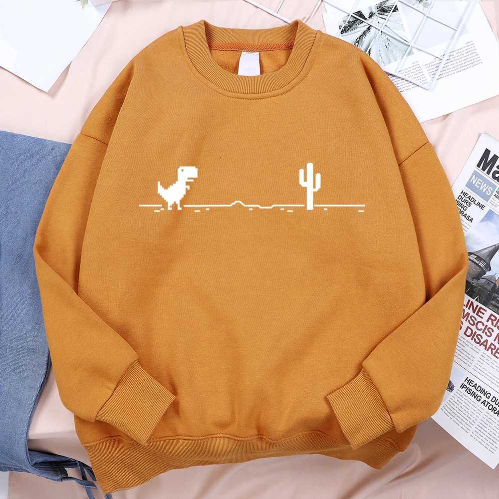 Network Malfunction Little Dinosaur Sweatshirts Men Women Casual Hoodie Hip Hop Comfortable Streetwear Loose Warm Clothes Hoodies XJ250714