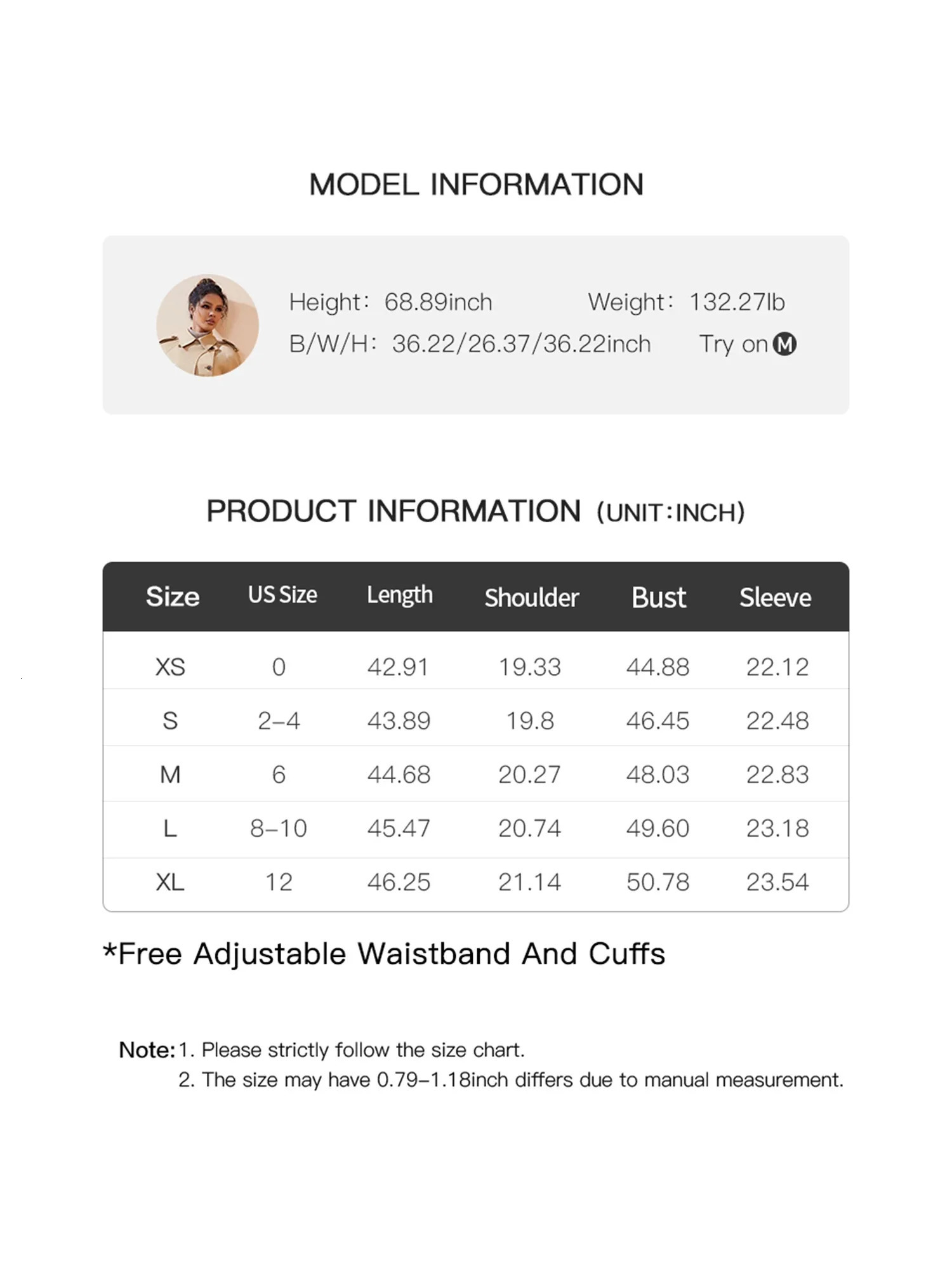 FSLE Women Trench Khaki Autumn Long Trench Coats Turn Down Collar Full Sleeve 100% Cotton Women Oversized Trench 24FS11325 250715