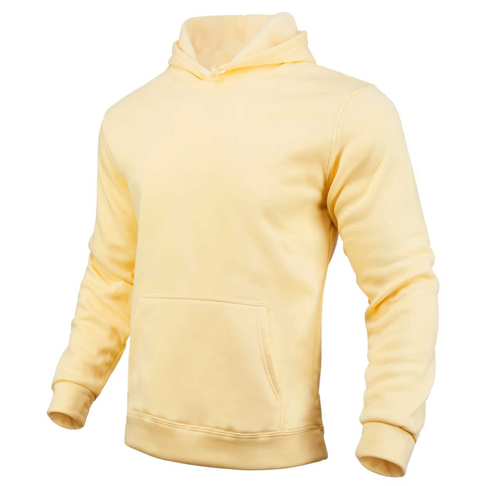 Mens Hoodies Sweatshirts Solid Color Autumn Spring Hip Hop Hoodie Streetwear Outfits Men Women Oversized Pullover Casual Tops XJ250714