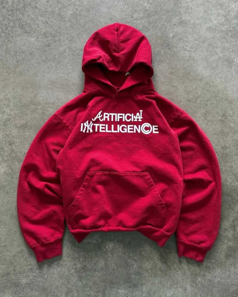 2025 American Hip-hop High Street Harajuku Oversized Zipper Hoodie Men Y2k Casual Fashion Brand Letter Print Sweatshirt Women X250718