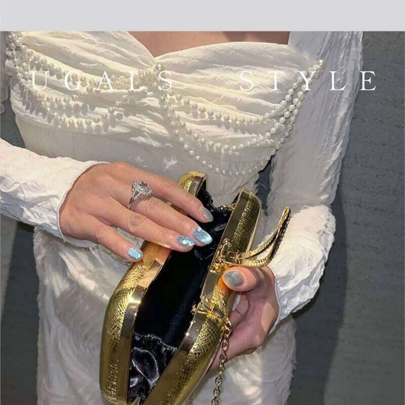 Designer Bags Clutch For Women Formal Party Glitter Bag Purse Evening Bags Classic Chain Small Square Handbag Luxury Bag