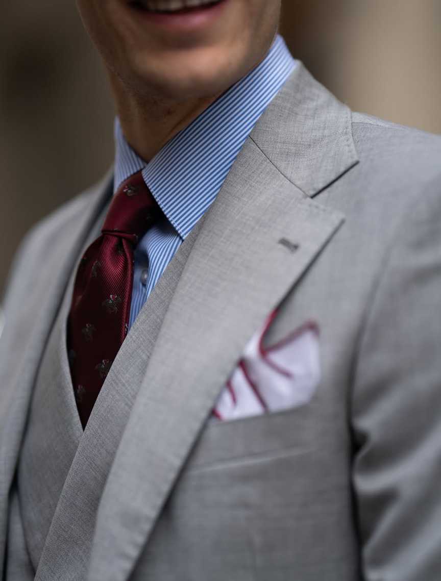 Formal Solid Groom Wedding Tuxedo Men's Suit 3 Piece Blazer Pants High-quality Tuxedos Banquet Party Customized