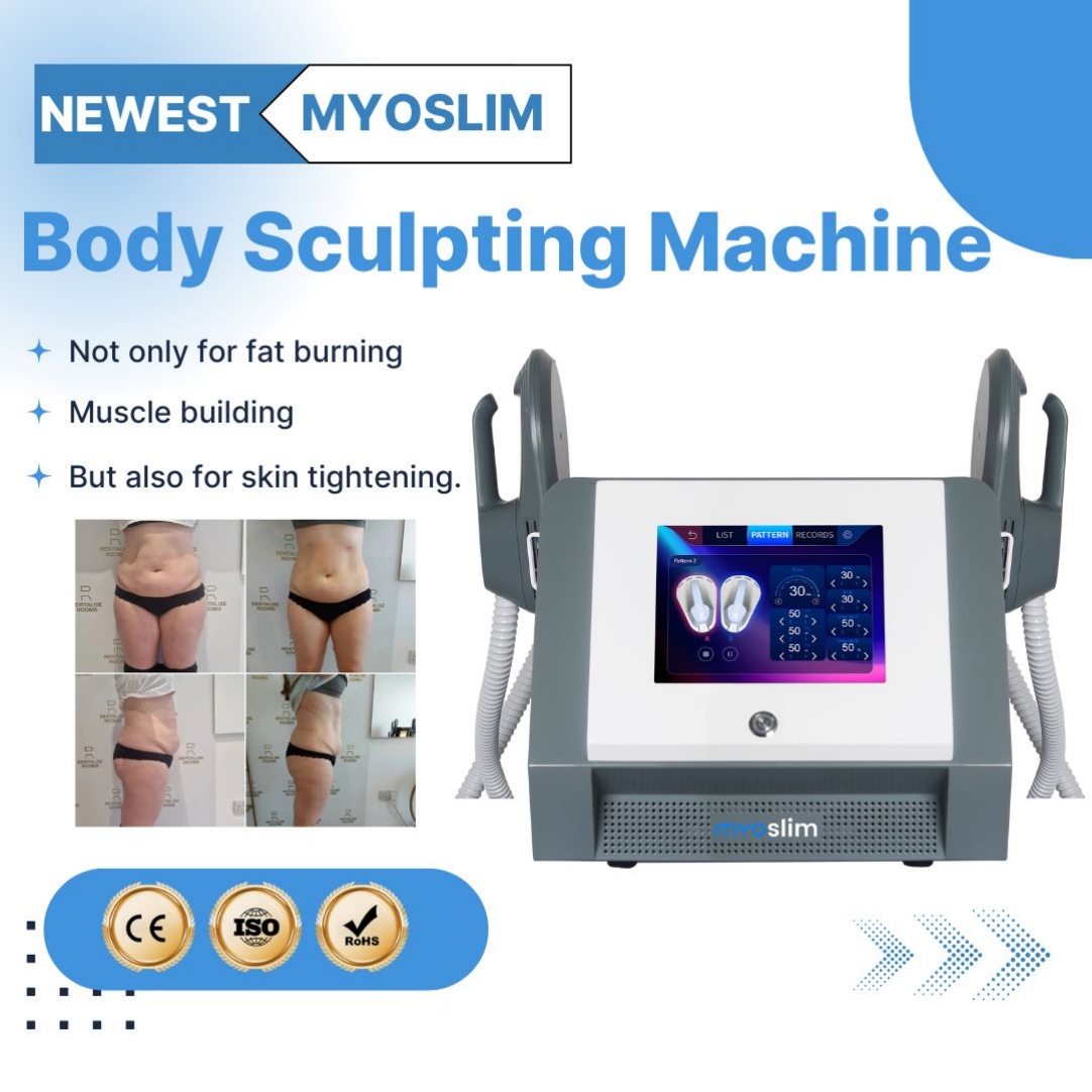 HOT Muscle Stimulation Machine Myoslim Professional Fat Reduction Body Sculpting Slimming Device For Beauty Salon Or Home Use Effective Body Shaping