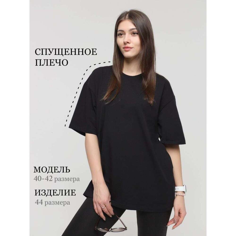 Spring/Summer New Solid Color T-Shirt For Women, Pure Cotton Short Sleeve Top, Loose Fit, Versatile B5