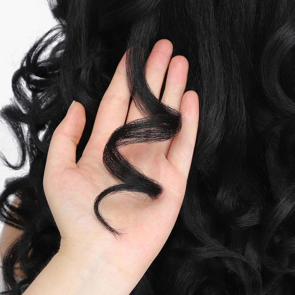 Black Brown Curly Synthetic Front Wigs For Women Blonde Orange Female Lace Wig 13X4x1 Cosplay Hair Daily Use