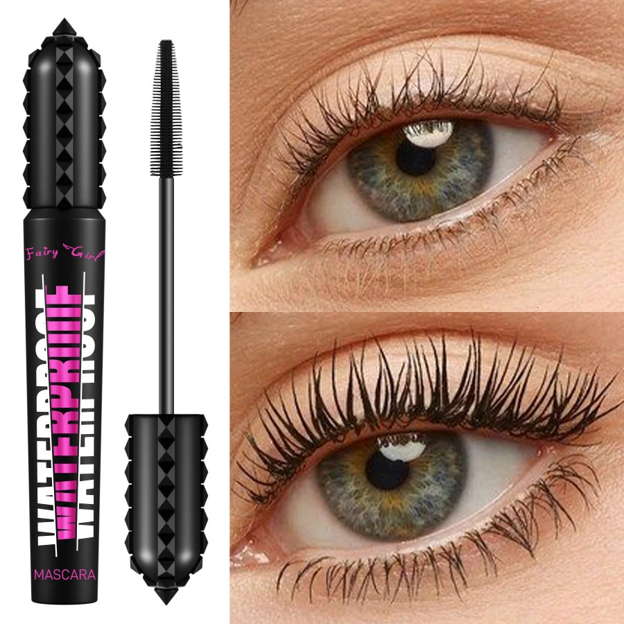 Black waterproof Mascara for all Lengthening make up products Eyelash Extension Eye Lashes mascara 4d effect Korean cosmetics 250717