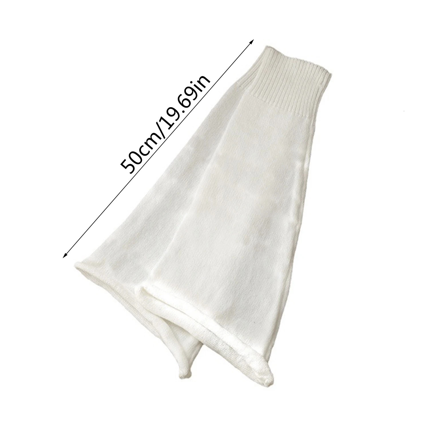 Gothic Womens Sweet Y2k Solid Color Stretchy Stocking Harajuku Flared Leg Warmers Knitted Boots Cover Jk Uniform Socks Leggings 250717