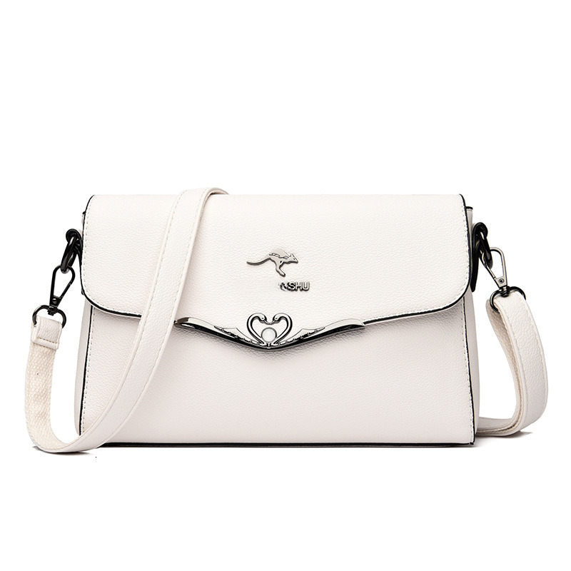 Women's handbag new shoulder bag designer bag crossbody bag women's soft leather bag multifunctional small square bag