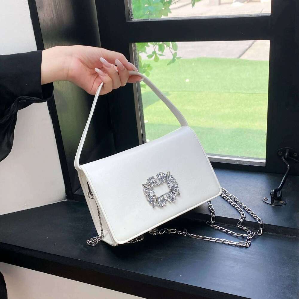 2025 Women's Niche Square Bag - Genuine Leather, Minimalist Design, Adjustable Strap, Crossbody/Shoulder, All-Match Chic