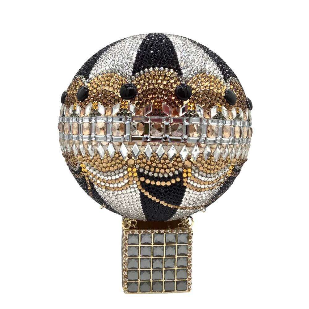 Designer Luxury XIYUAN Hot Air Balloon Crystal Evening Bags Women Gorgeous Dias Clutches Party Makeup Handbag Ladies High-End Bridal Pusre