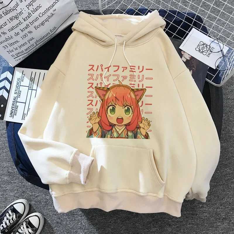 Spy x Family Hoodie Anya Forger Harajuku Kaii Manga Spyxfamily Sweatshirt Hoody Casual Streetwear Anime Unisex Graphic New XJ250717