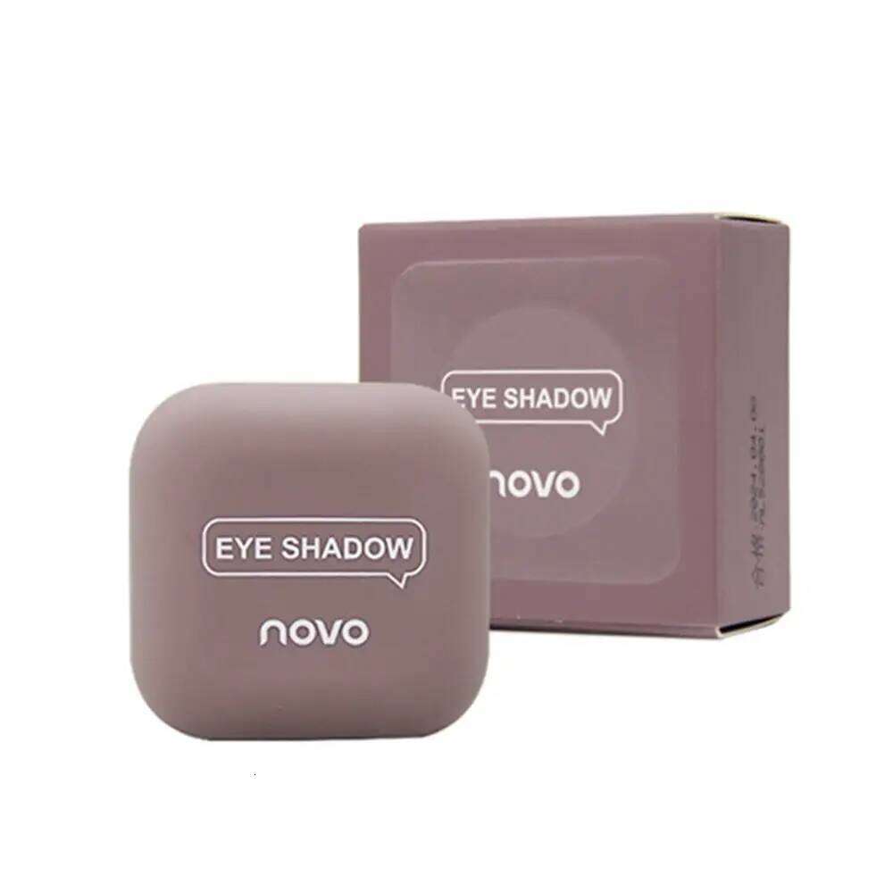 NOVO Pigment Shadows Glitter Eyeshadow Lasting Single Fingertip eye shadow New Trend Color Shimmer Metallic Eye Makeup Cosmetics X250