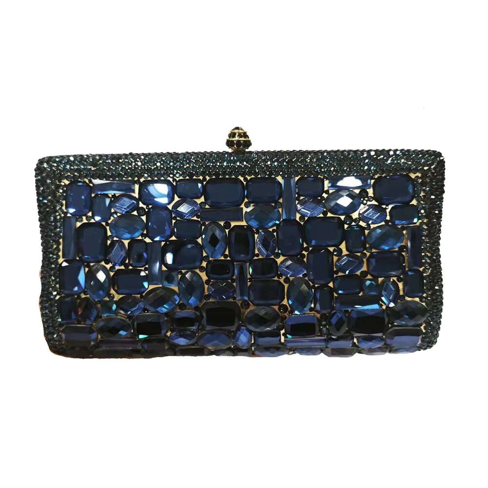 XIYUAN Large Crystal Evening Ladies Bridal Wedding Party Clutch Purse Women Prom Accessories Bag Dia Clutches Bags