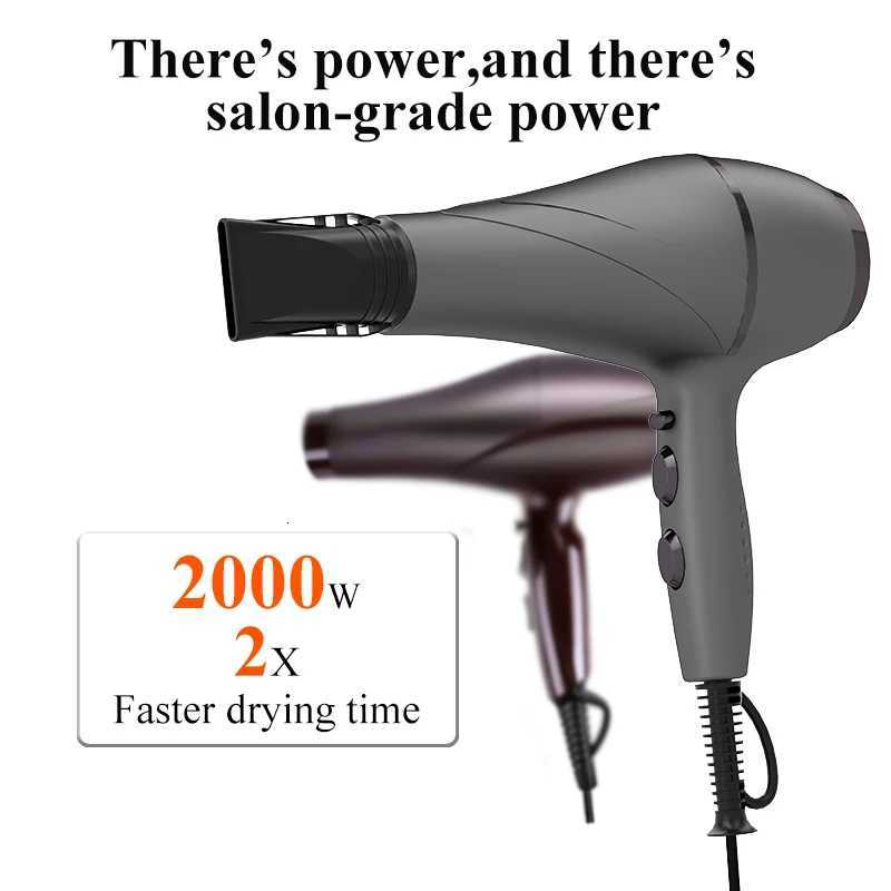 Popular High-Speed Hair Dryer 2200w High-Power Fast Drying Low Noise Reduction Household Hair Salon Model 110V/220V W250718