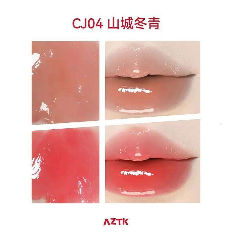 AZTK Cosmetics Two Tone Water Toothed Lipstick Whitening Accompanying Frozen Long-lasting Moisturizing Beauty Makeup X250718