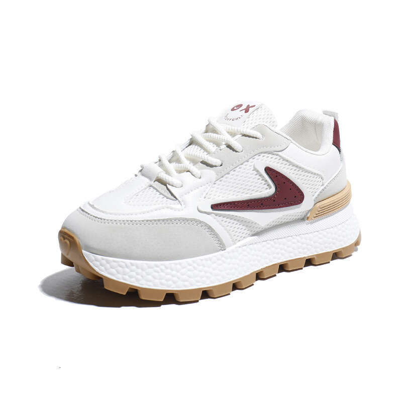 2024 Spring Free shipping New Running Ins Trend Thick Sole Korean Style Student Sports Agan Female Casual Shoes 6116