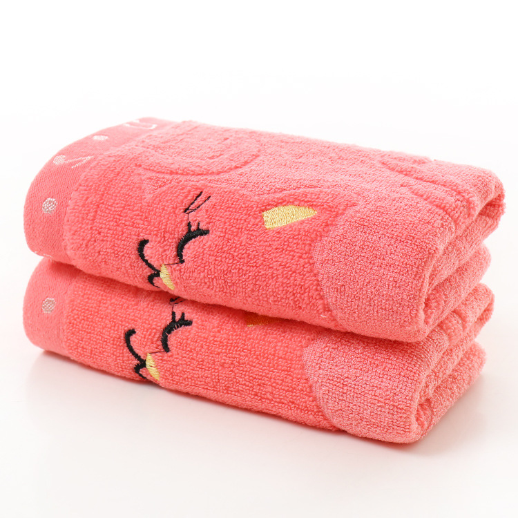 15 pieces Thickened soft Cotton Towel With Strong Water Absorption Universal Towel For Adults And Children Solid ColorSkin Friendly Towel