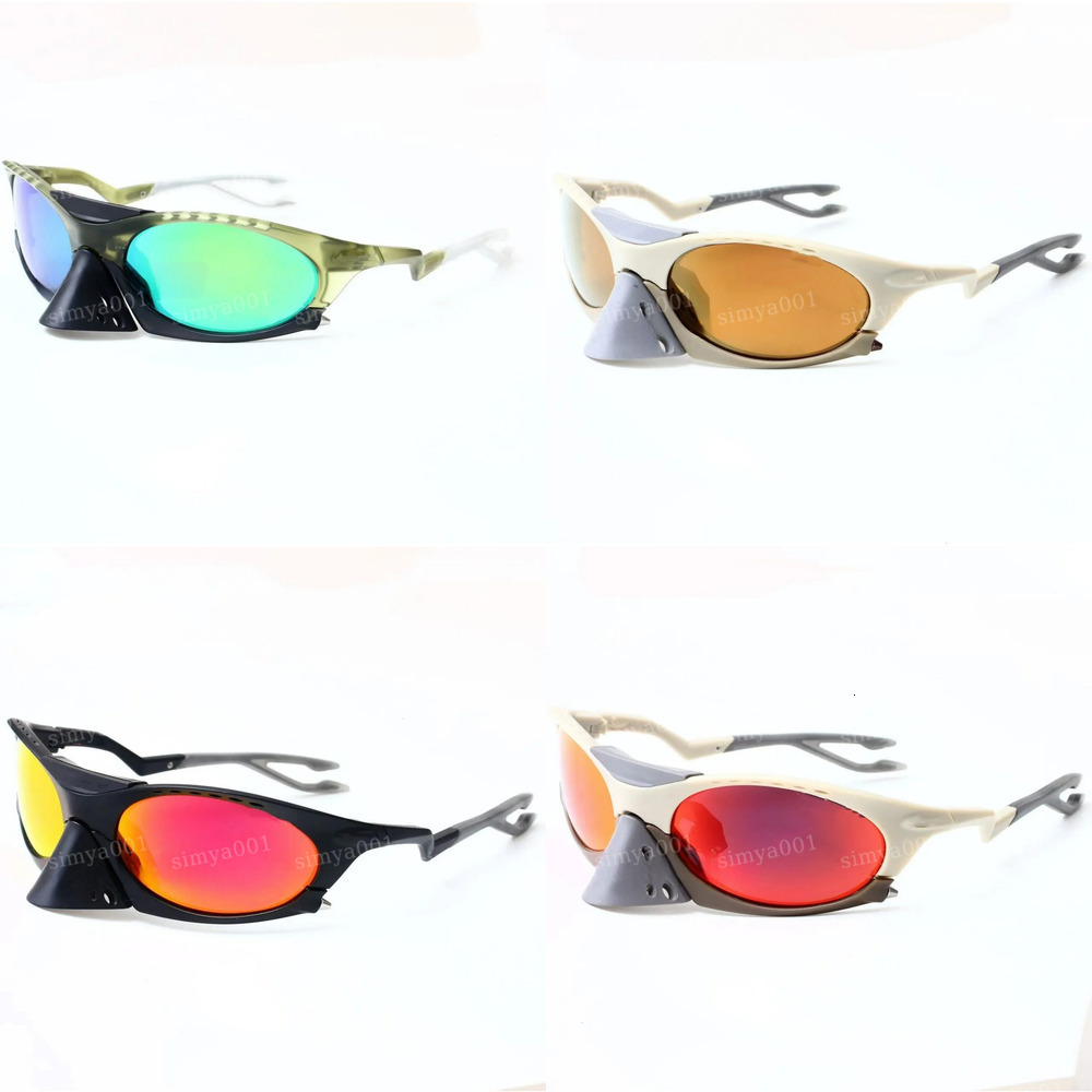 2025new designer Cycling New polarized lens Outdoor Sports eyewear for men women MTB Bicycle sunglasses Running Riding Sun glasses bike goggles with case