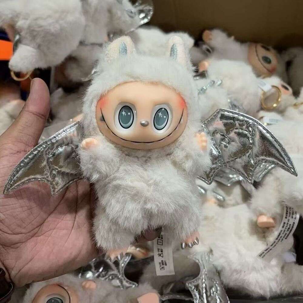 Genuine Labubu Halloween Vinyl Pumpkin Weird Carnival Vinyl Doll Pendant Surprise Halloween