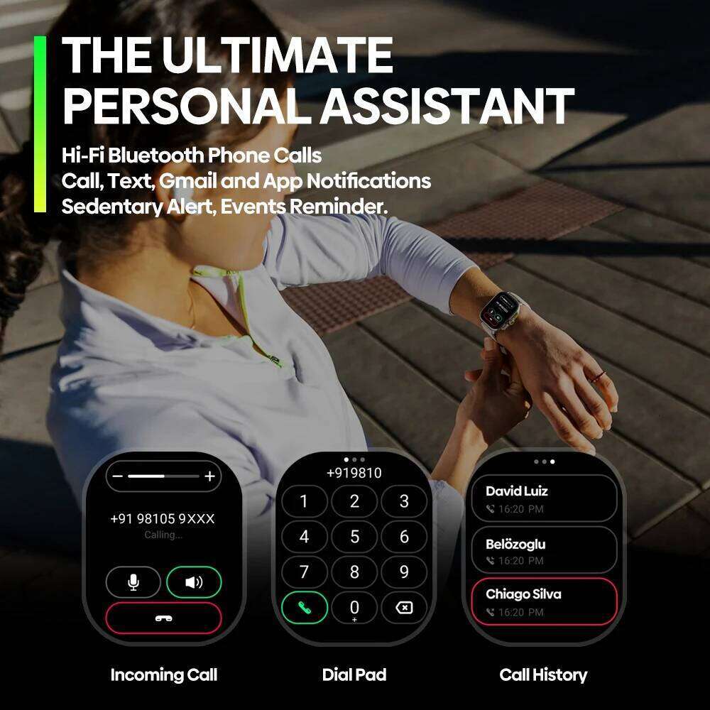 New Zeblaze Beyond 3 Pro Smart Watch Built-in GPS & Route Import 2.15" AMOLED Display Make/Receive Phone Calls Smartwatch free shipping