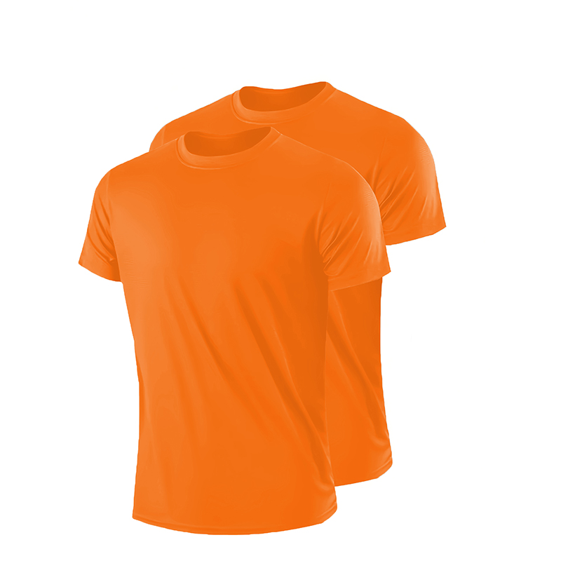 Quick Dry Breathable Cotton Blend T shirt Loose Fitting Gym Apparel Ideal for Fitness Enthusiasts(Suitable for young men and women)