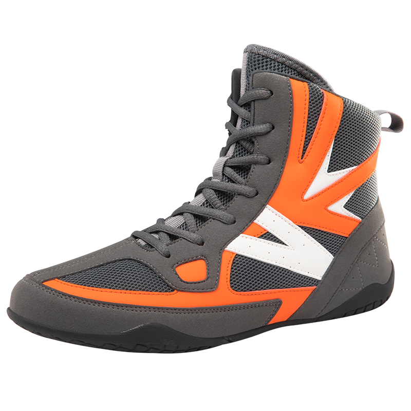 Boxing shoes Sanda shoes training shoes high top squat shoes wear-resistant non slip and breathable