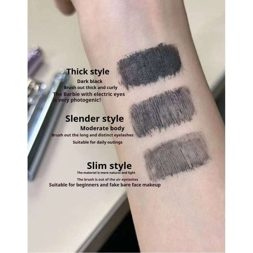 INSBAHA Mascara Eyeblack Three-dimensional Curly Slender Natural Waterproof Sweat Resistant Long-lasting Plump And Dense X250717