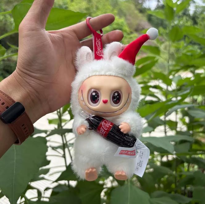 Labubu The Monsters Angel in Clouds series vinyl base doll pendant replica board cute birthday gift W250419