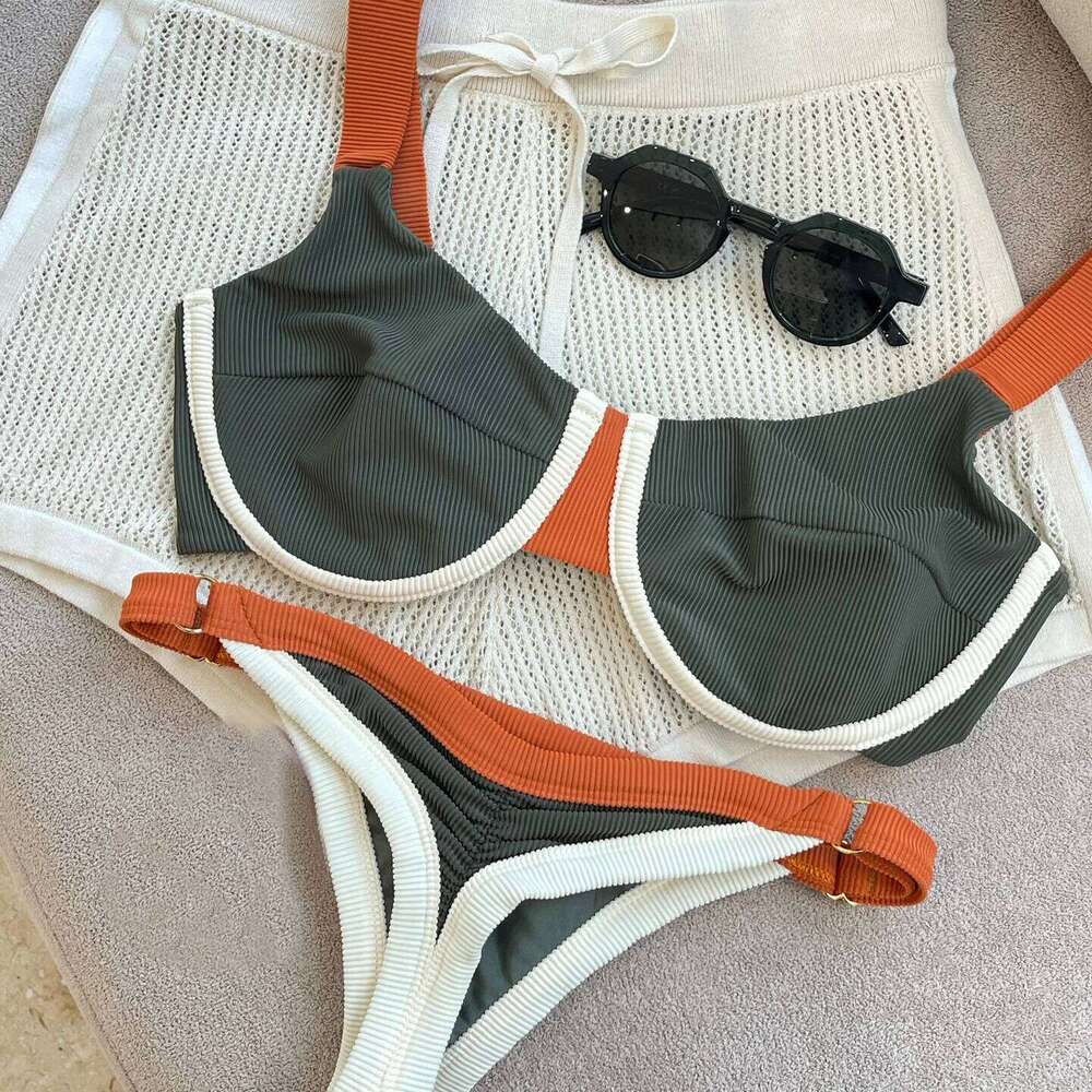 Push Up Bikinis Sexy Swimsuit Women Swimwear Micro Bikini Set Low Waisted Swim Suit Patchwork Beachwear Brazilian Biquini Female