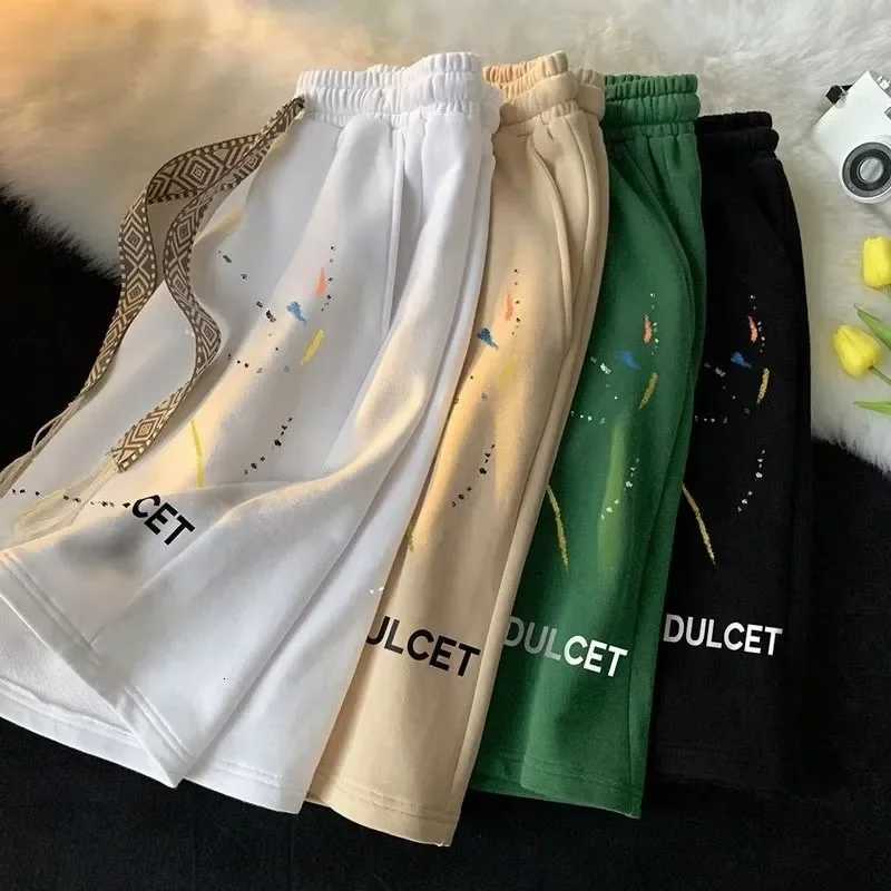 Men Shorts Casual Short Pants Oversize Size Beach Shorts Fashion Fun Letters Print Sports Shorts Five Points Shorts Drawstring W250718