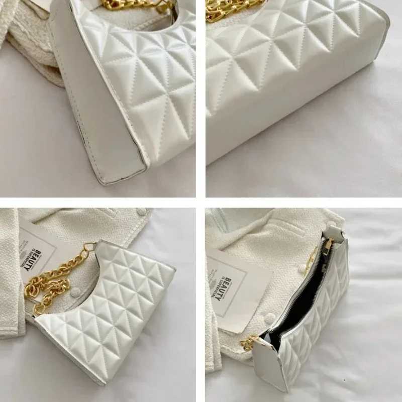 2025 New Trend Womens Advanced Diamond Bag All-match Shoulder Bag Niche Chain Handbag Female Fi Texture Shopping BagXJ25