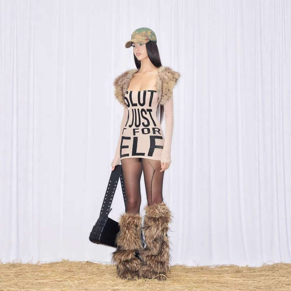 American Style Letter Print Sexy Top Hot Girl Design Slimming Off-Shoulder Long Sleeve T-Shirt B5