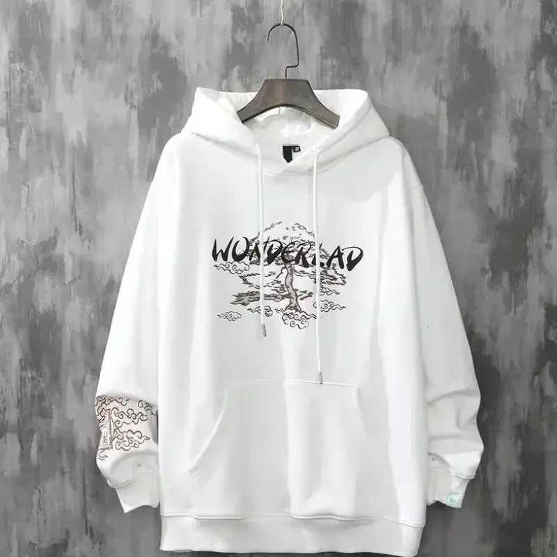 New Spring and Autumn Chinese Couple Hoodie Harajuku Style Womens Sweatshirt Loose Hoodie Fashion Y2K Hip Hop Denim Hoodie XJ250717