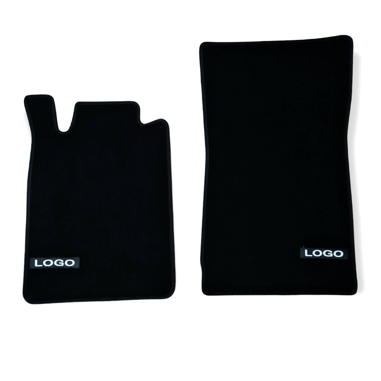 Car Floor Mats Velour For AMG Mercedes SLK R170 Waterproof Black Auto Liners New