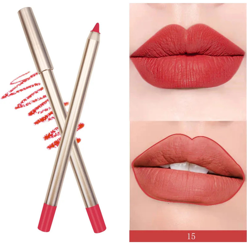 Private Label Make up Wholesale Lip Liner High Quality Custom Make Your Own Gold Makeup Lipliner Waterproof 250716