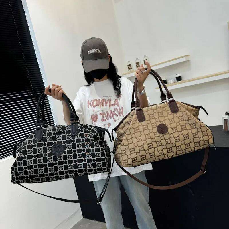 Designer Bag High Quality Letter Large Capacity Women's Fiess Travel Handbag Designer Bag Packing Cubes Bolsas De Vie