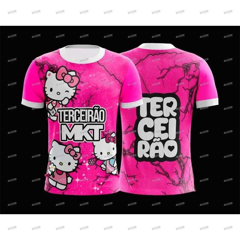 Sanrio Special Edition Sanrio Hello Kitty 3D Print Men Women Football Jersey Chatgpt Designed Sport Tee Unisex Training T-Shirt w250718