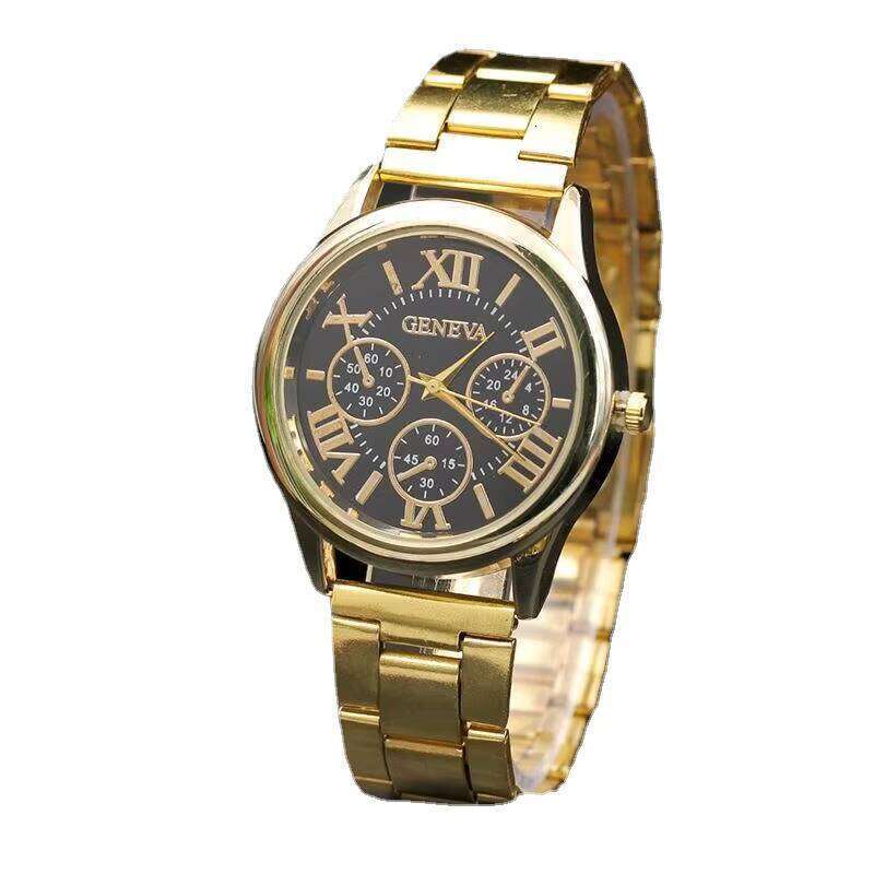 Slim Stainless Steel Watch - 38.5mm Gold/Silver Dress Watch for Women | Minimalist Quartz Timepiece with Date Window