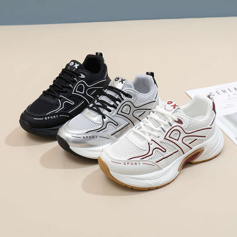 2024 Autumn Free shipping New Dad for Women, Trendy Ins Style, Plus Size Women's Shoes, Student Sneakers, Free shipping Height Increasing Casual 