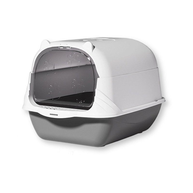 Cat litter box fully enclosed, extra large cat toilet, odor proof, extra large anti splash pet supplies
