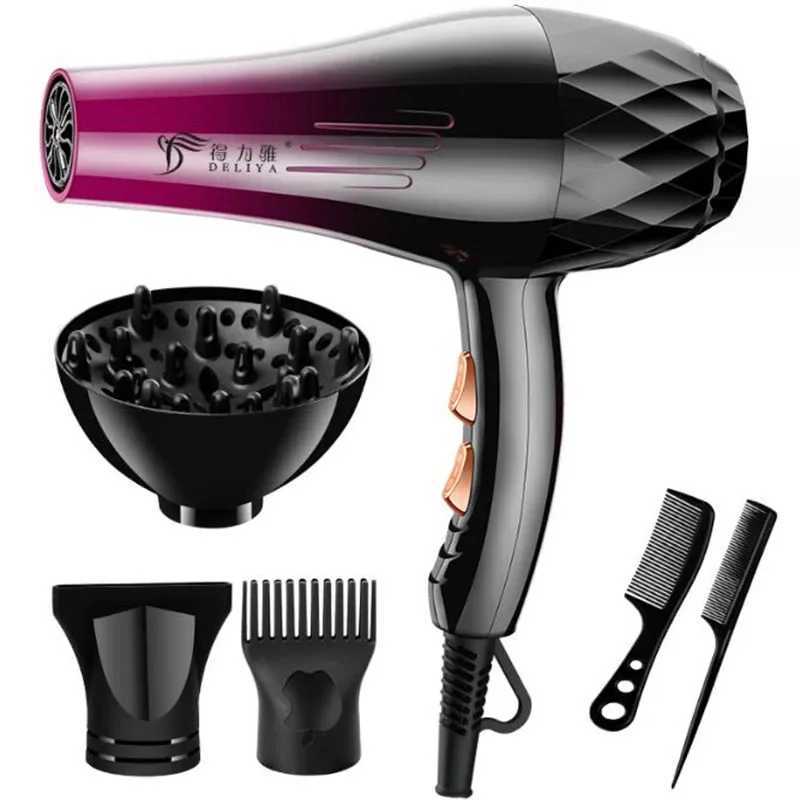 1200W/2200W Professional Hair Dryer Gear Strong Power Blow Hair Dryer Brush for Hairdressing Barber Salon Tools Hair Dryer Fan W250718