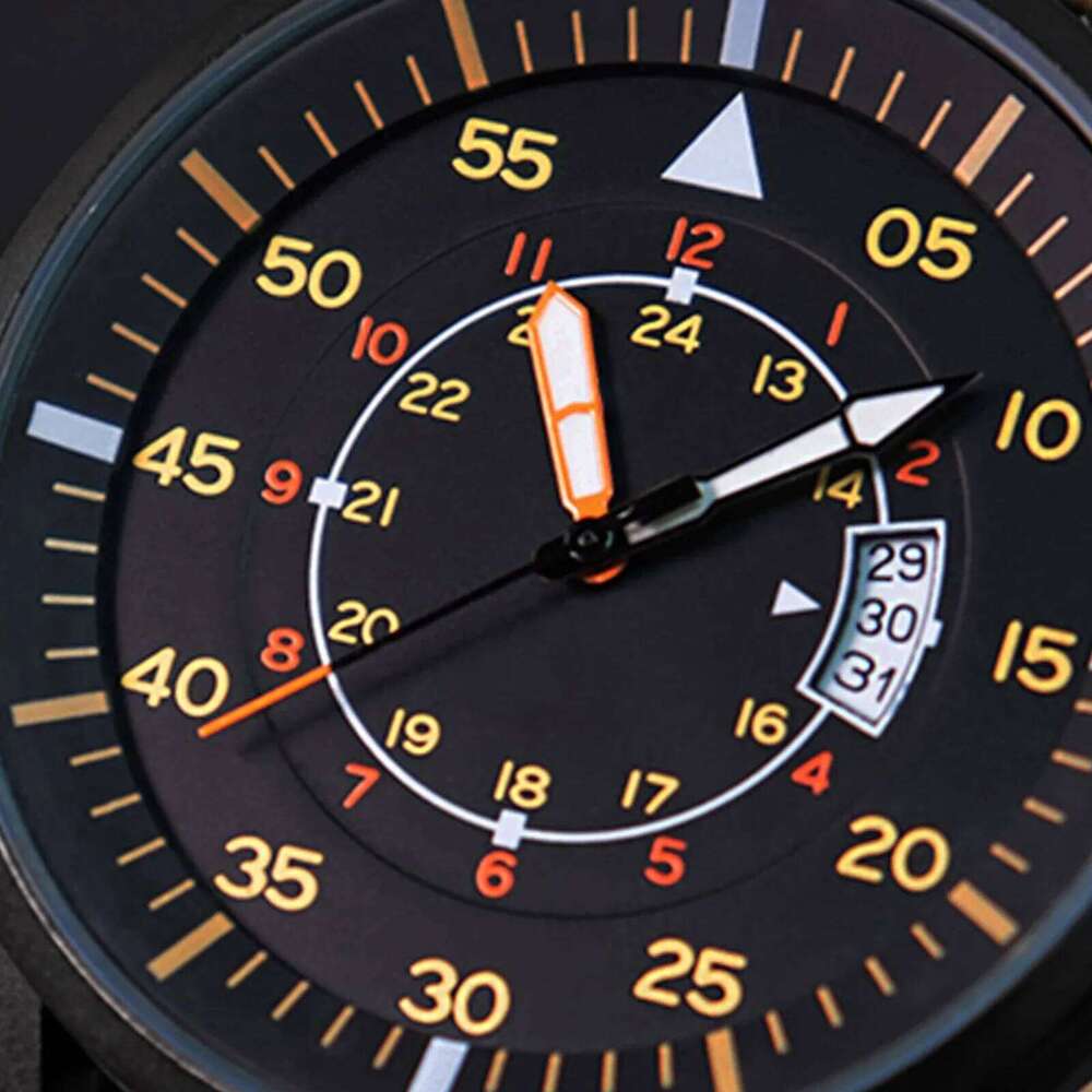 ADDIESDIVE Quartz Watch MY-JD1508 For Men Sports Hardlex Dial Crystal 50M Waterproof Nylon Strap free shipping