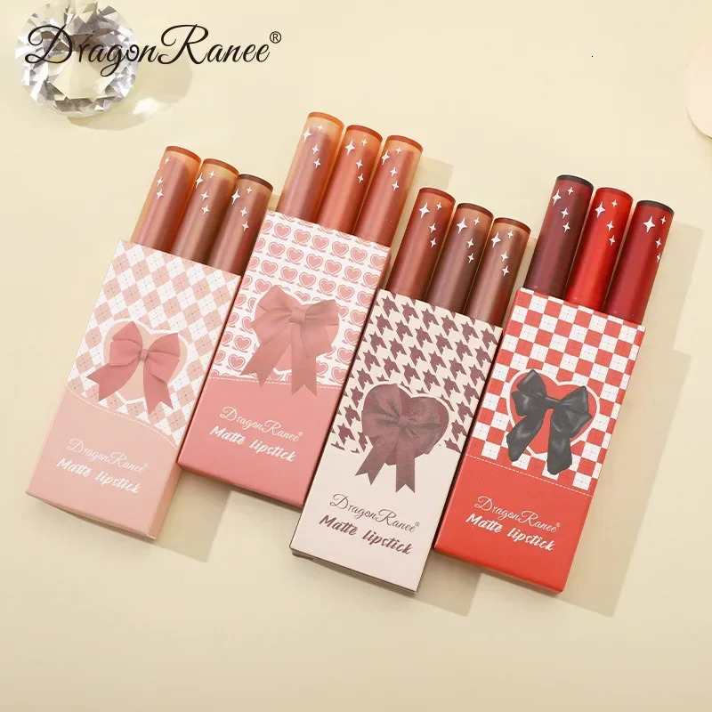 12 Color Matte Lipstick Nude Pink Matte Solid Lip Gloss Long Lasting Velve Red Tinted Balm 24 Hours Waterproof Makeup LipSticks 250716