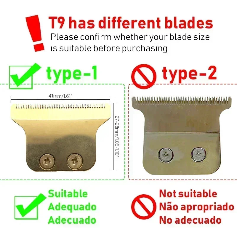 for T9 1236912 mm Professional Hair Trimmer Limit Comb Universal Guards Hairdresser Cutting Guide Barber Accesories 250716